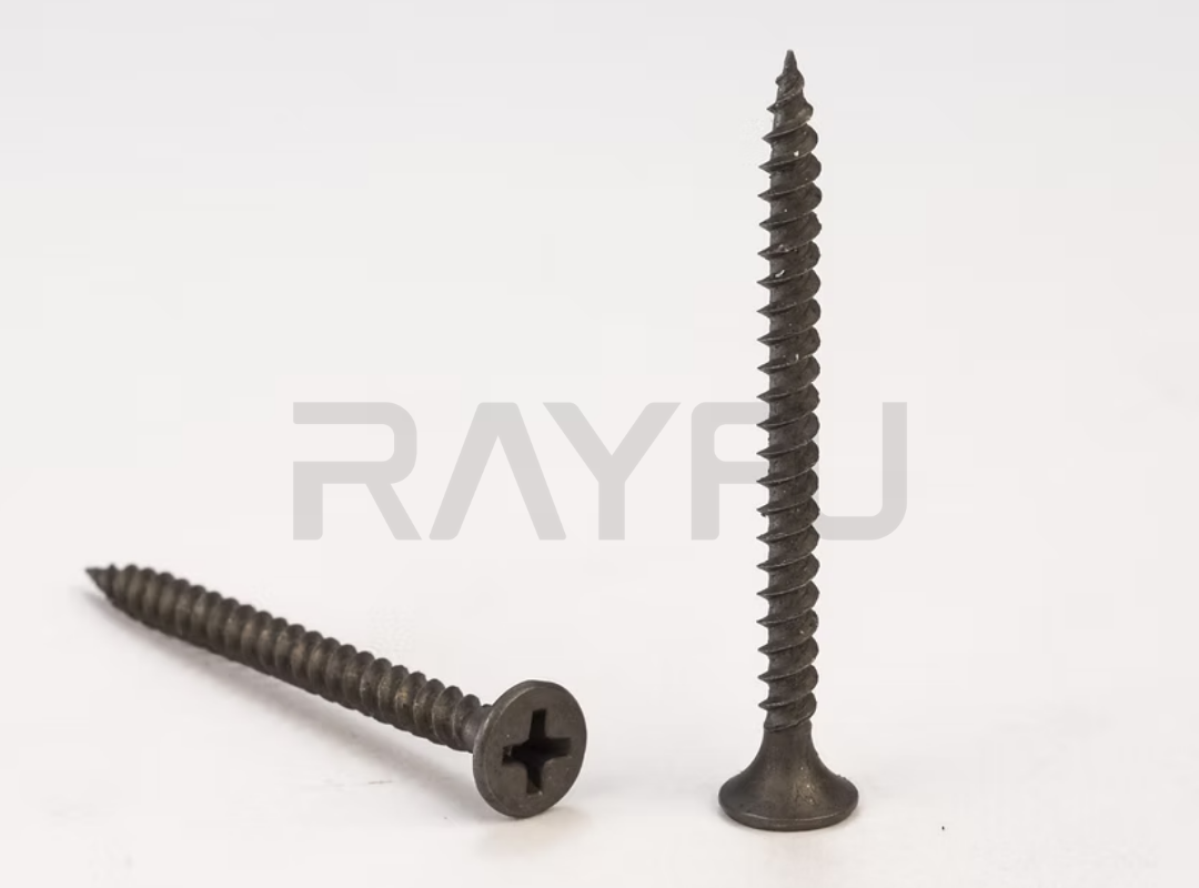 Black-phosphated-drywall-screws