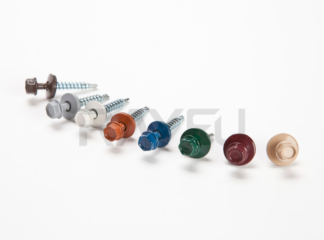 Customized-roofing-screws-color