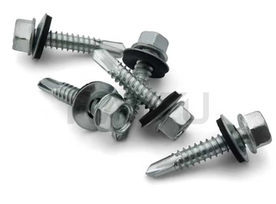 Self-Drilling-Screw-with-EPDM-Bonded-Washer